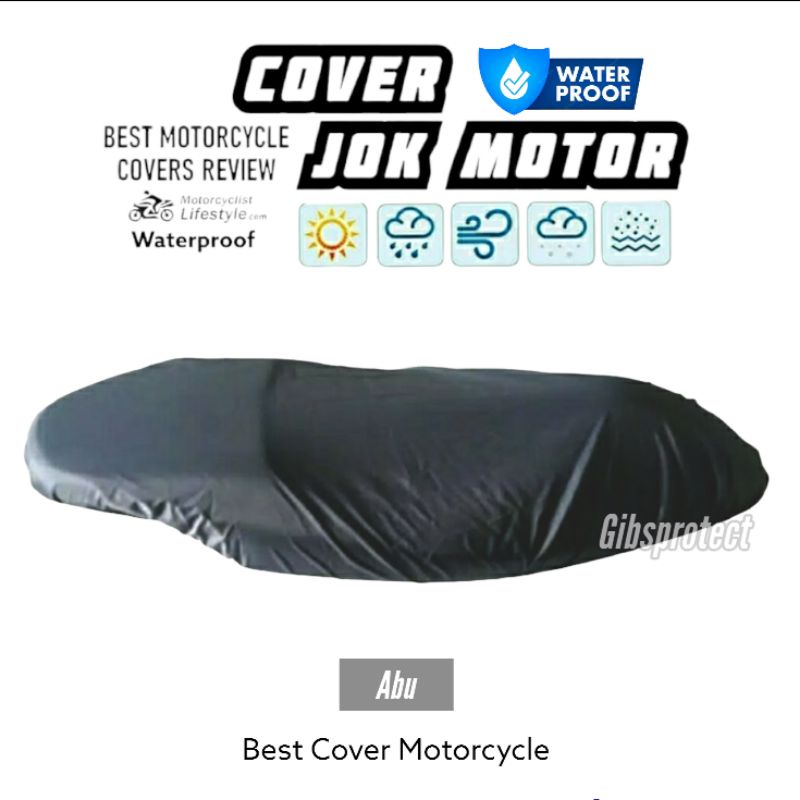 Sarung Jok Motor Anti Air Cover Pelindung Jok Motor Beat Vario Scoopy Genio Mio Fino X-ride Spin Satria Sonic Supra Shogun Jupiter N-max Pcx Adv Aerox Freego Vespa