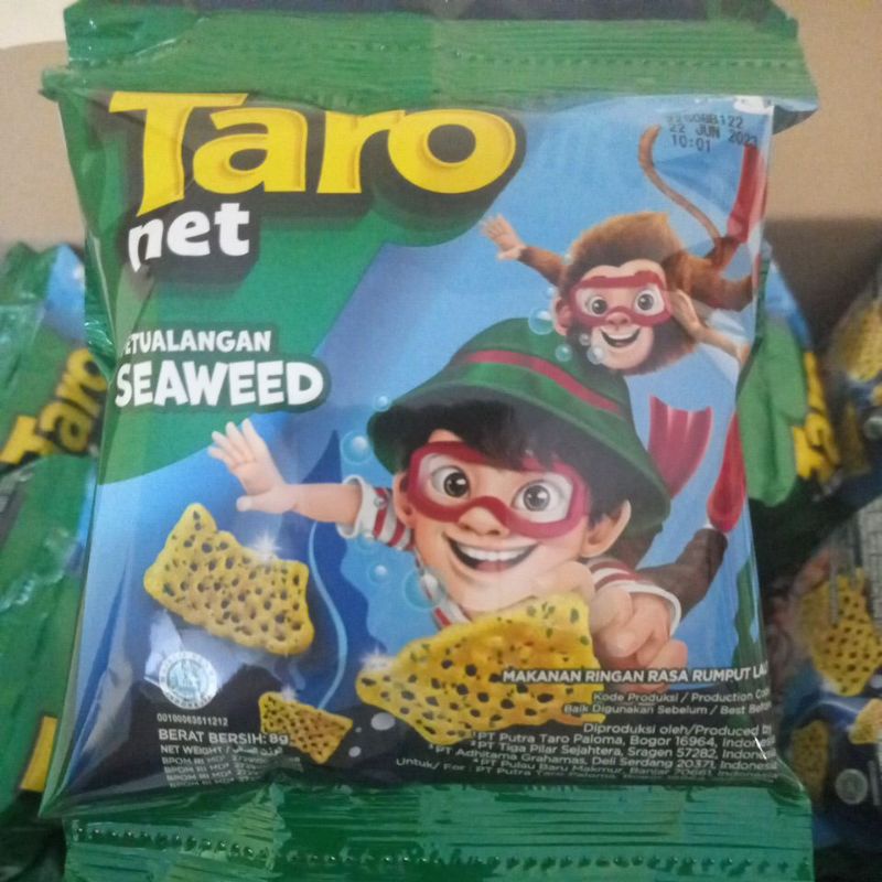 

Taro Net Petualangan Seaweed 8 g