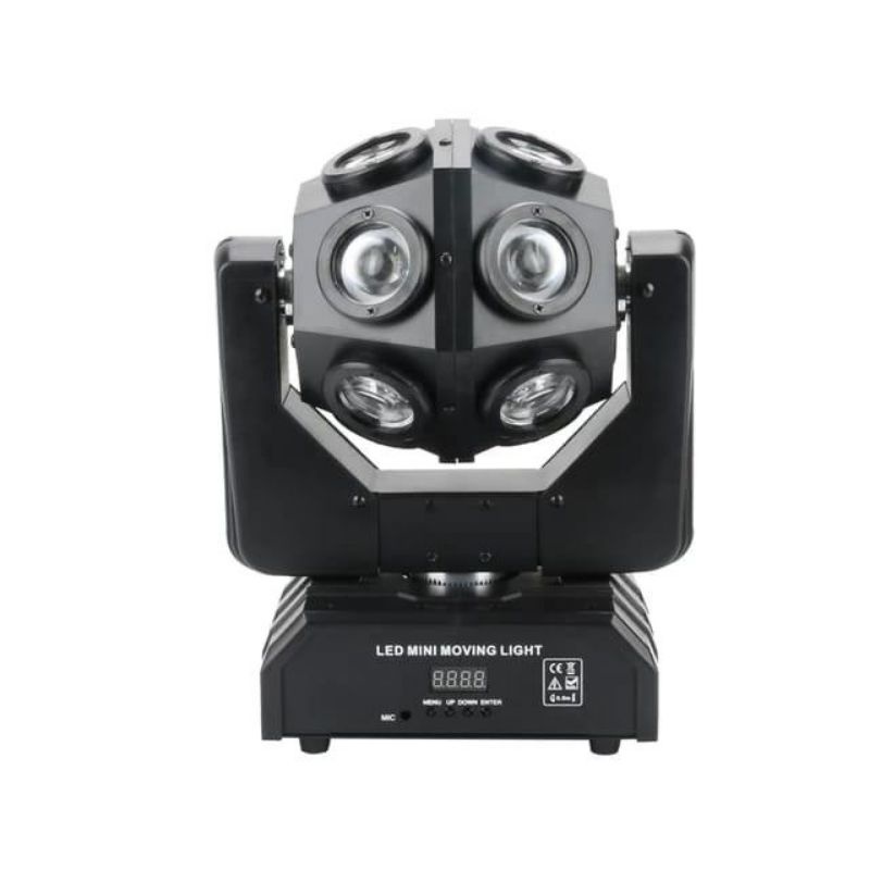 Moving Head ball 120×10w RGBW LED Stage Lighting Lampu Panggung -  Peeto