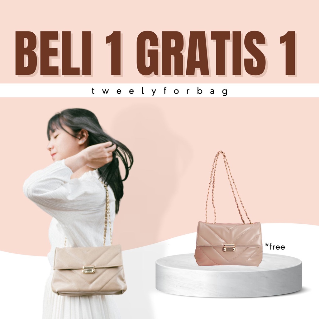 BELI 1 GRATIS 1 MODEL PRODUK SLINGBAG Part 1