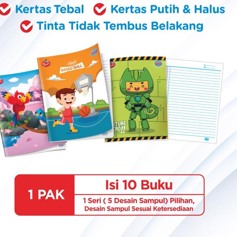 

ス BUKU TULIS 38 SIDU PACK ISI 10 / BUKU TULIS SINAR DUNIA ゝ