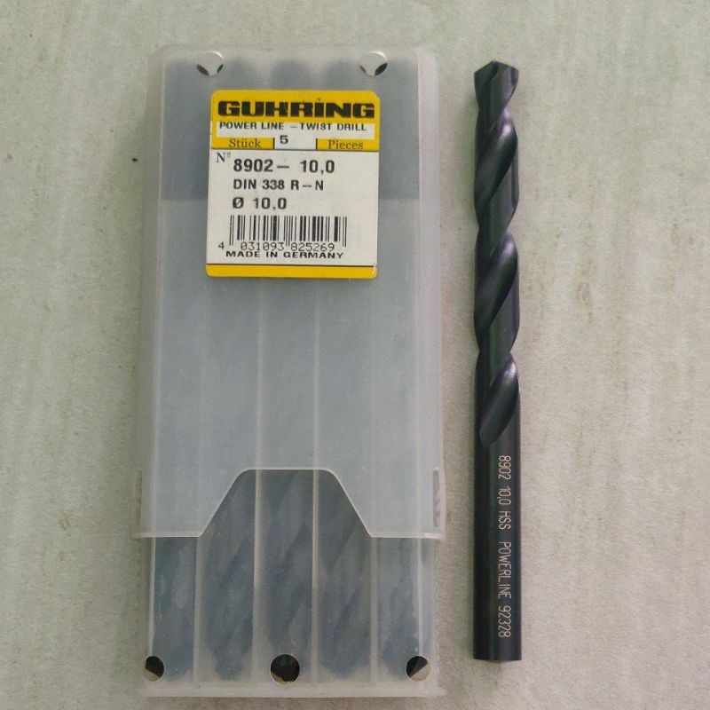 mata bor besi 10mm guhring powerline mata bor besi sekelas nachi