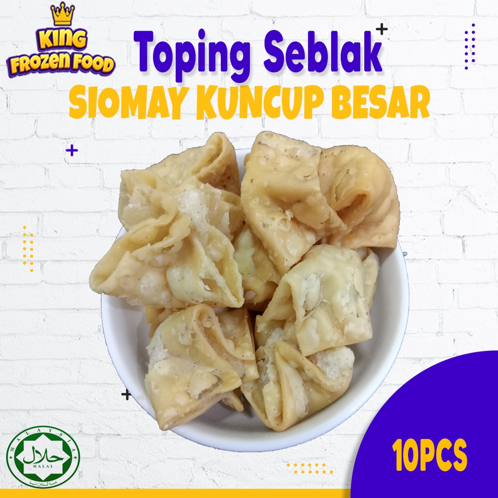 Toping Seblak Siomay Kuncup Besar 10Pcs