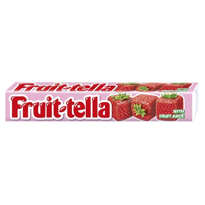 

Sale Fruit-tella Strawberry Permen Fruittella Fruit Tella Chewy Candies 41g /PERMEN LUNAK/PERMEN VIRAL/PERMEN MILO/PERMEN YUPI/PERMEN JADUL/PERMEN KARET