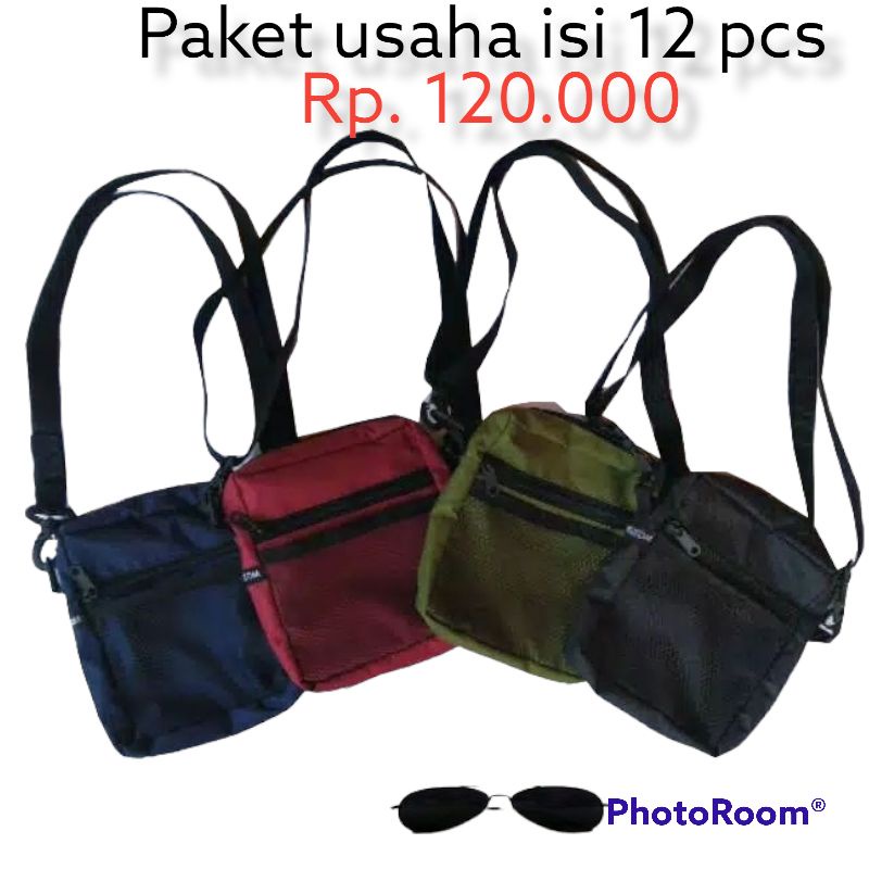 paket murah tas selempang isi 12 pcs grosir tas