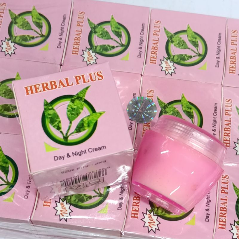 Cream Herbal Plus Holo Daun - 6 pcs