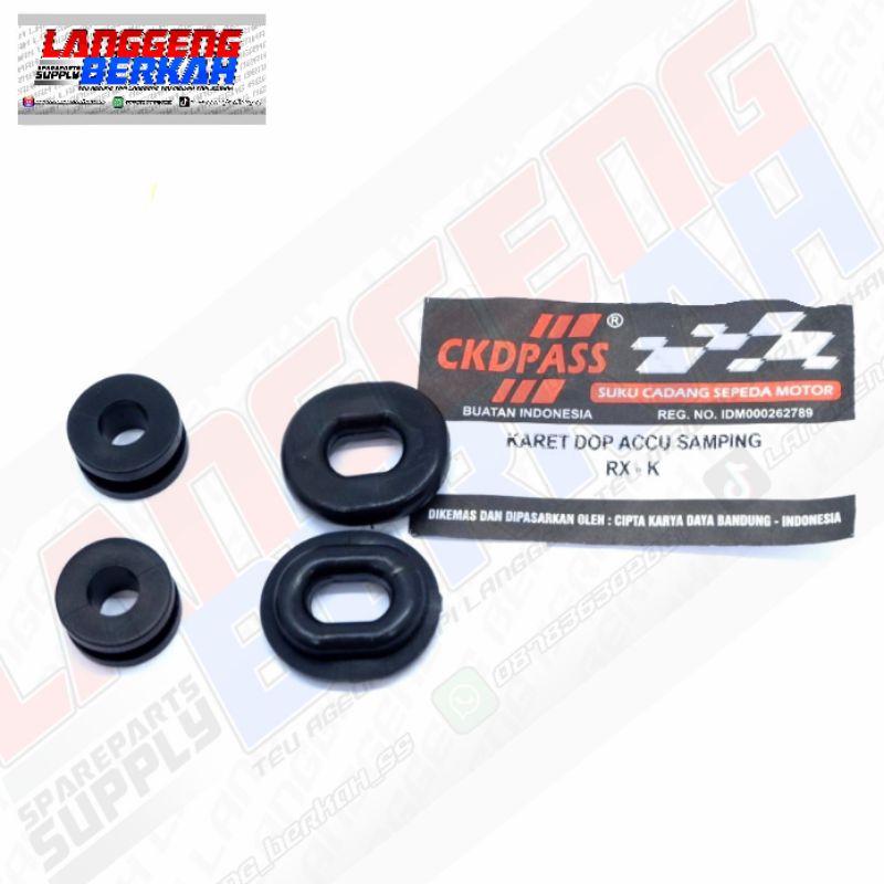 karet dudukan dop aki Rxking Karet Gromet Rx King