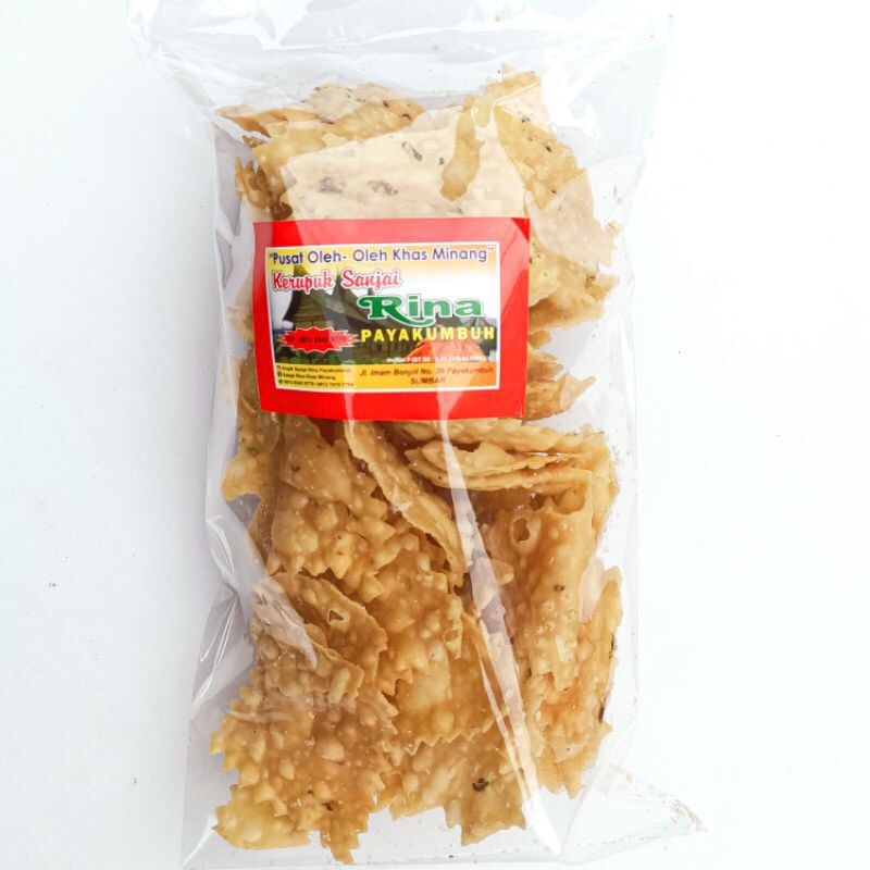 

SANJAI KERIPIK BAWANG PANGSIT ORIGINAL 250g KHAS MINANG