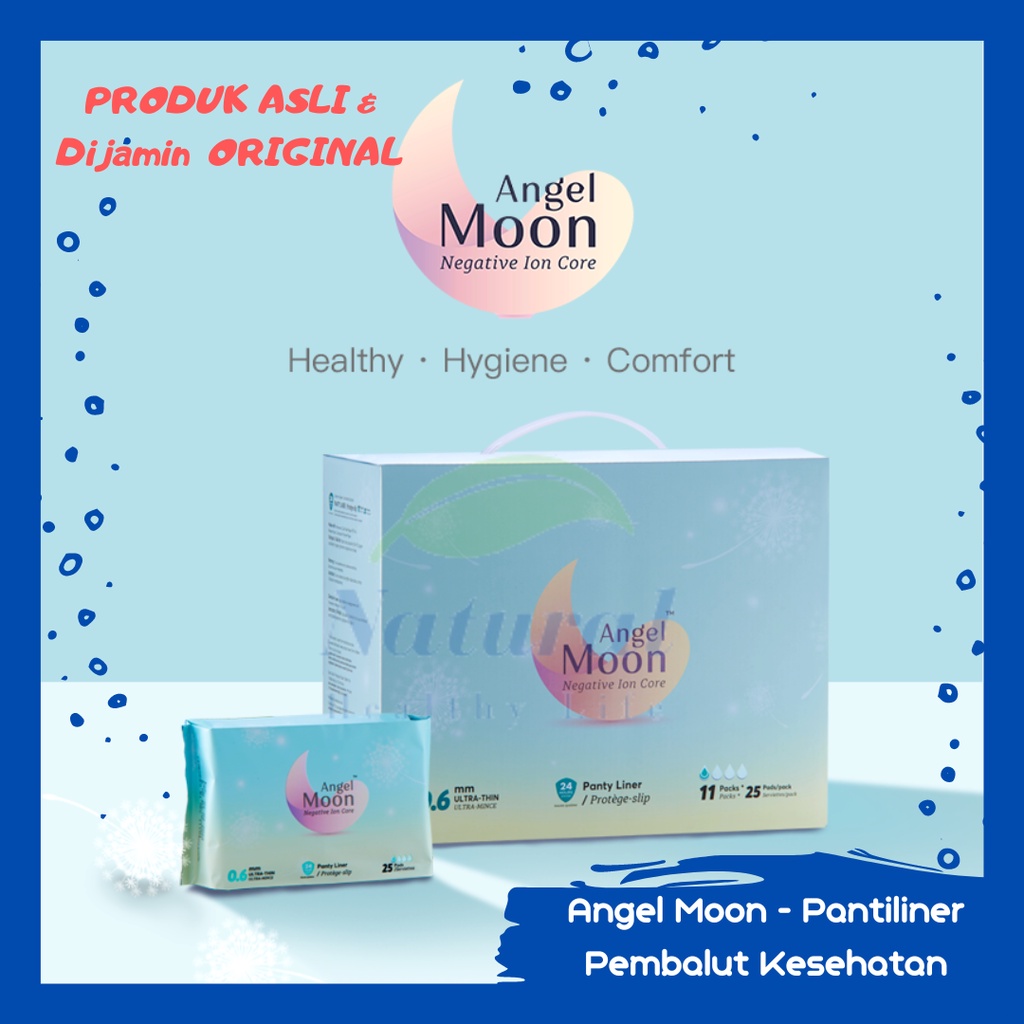 PEMBALUT ANGELMOON ION NEGATIF PER BOX ISI 11PACK