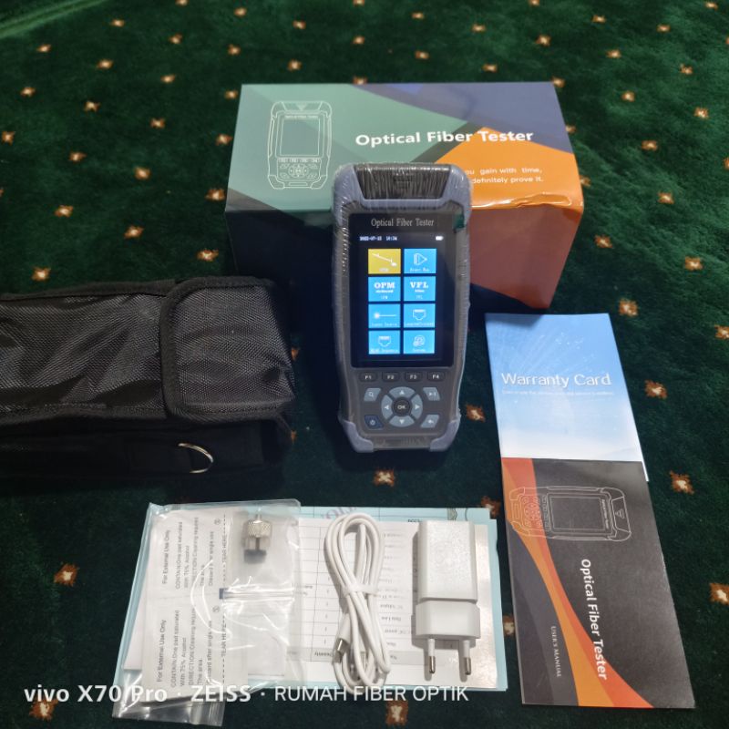 splicer skycom t317 dan otdr smart mini satu paket