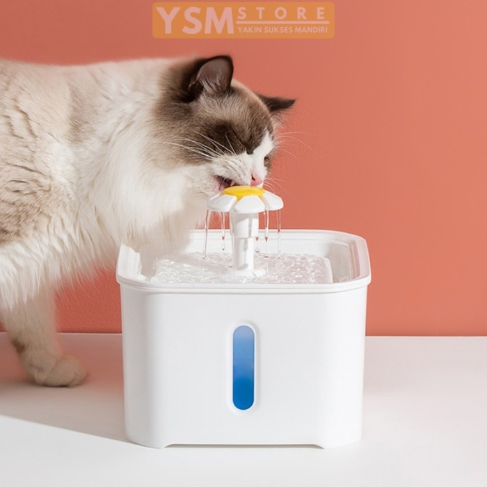 Dispenser Tempat Minum Anjing Kucing Wadah Minum Hewan 2.5 Liter