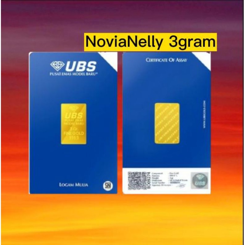 Logam Mulia UBS 3 gram