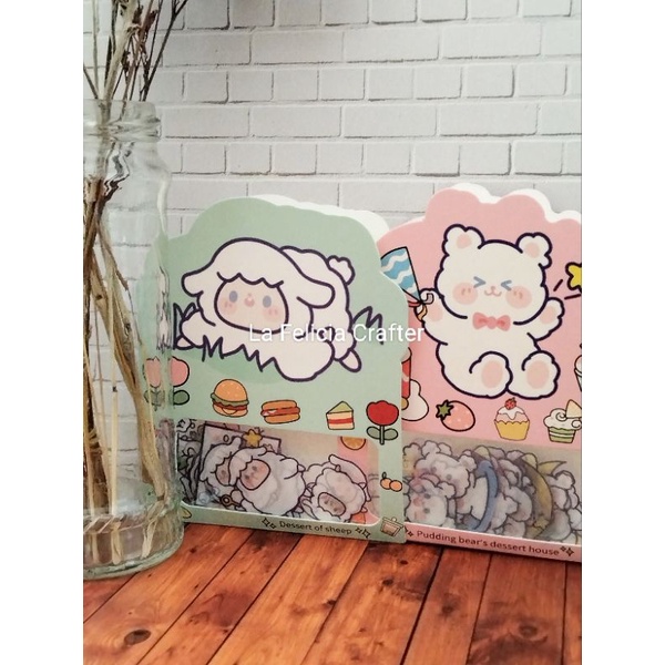 

Sticker MaiMao PET Cute Animal Series Washi Handbook Anti Air