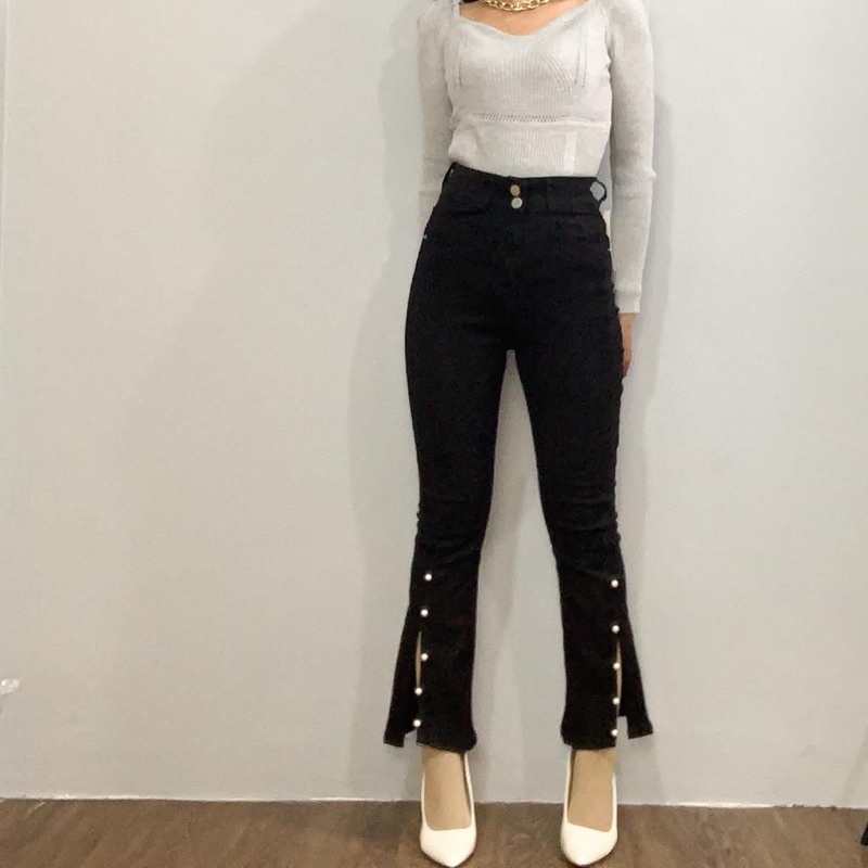 [LUXE.DLABEL] - E41 Jeans | Celana panjang Highwaist wanita Jeans import premium Jeans wanita polos ripped jeans High waist jeans wanita bkk Skinny Jeans High waist Baggy jeans Wideleg Jeans Kulot jeans Boyfriend jeans Wanita Kargo Jeans