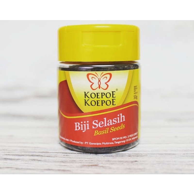 

biji selasih kupu kupu / koepoe 50g