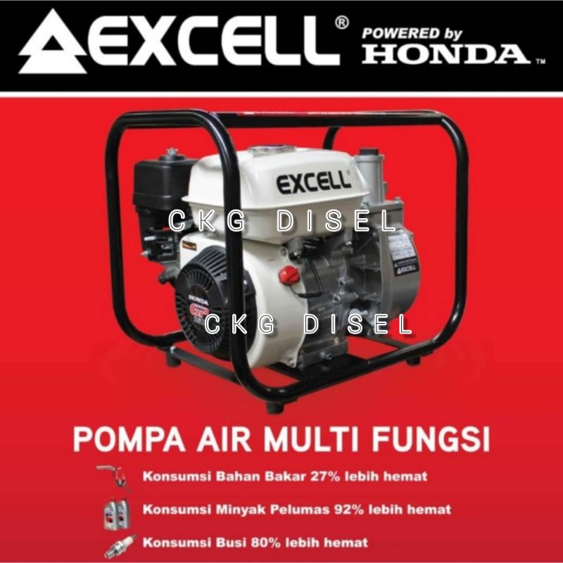 Mesin Sedot Pompa Air Honda 3 Inch EXCELL GWB