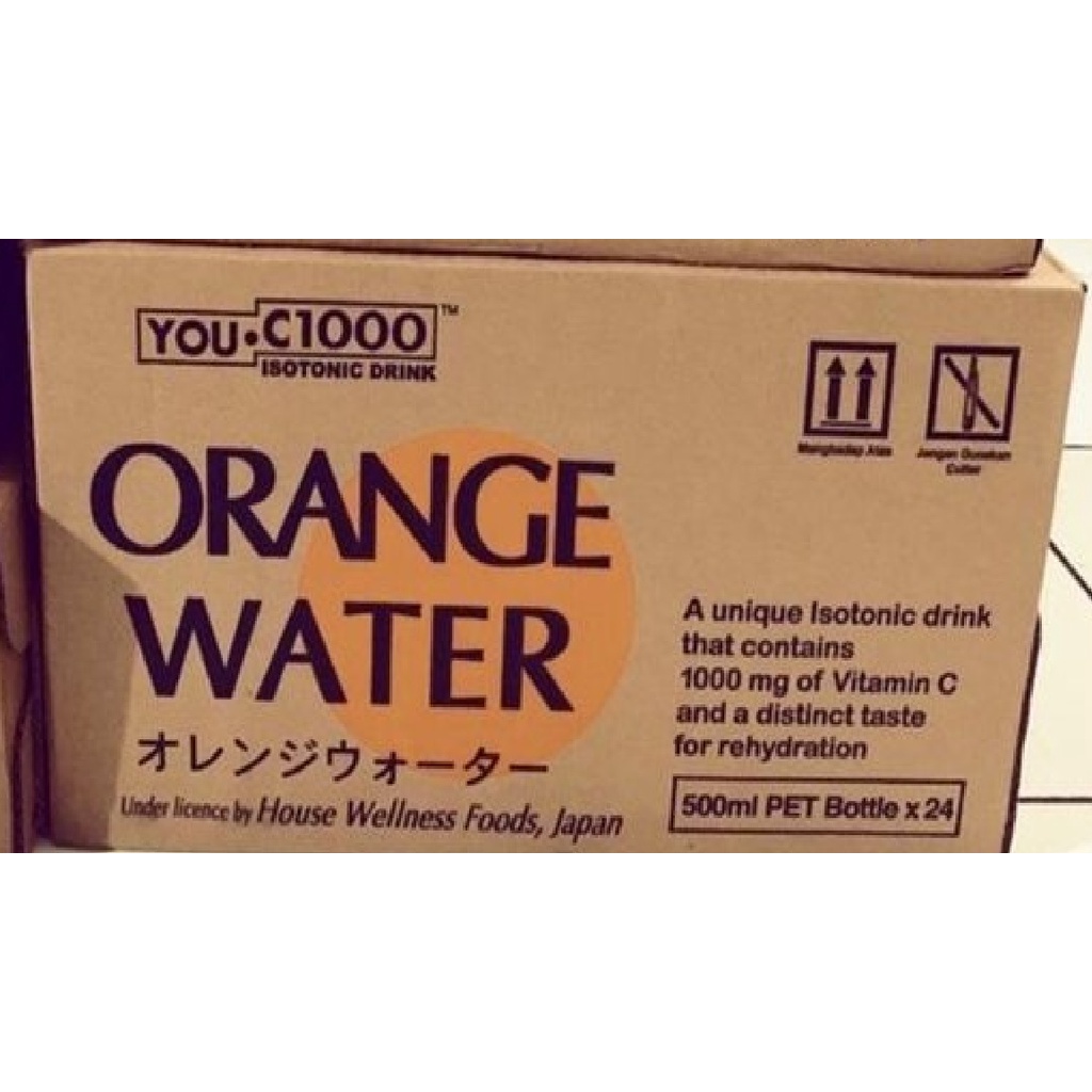 

You C 1000 WATER DUS per KARTON (isi 24) - ORANGE