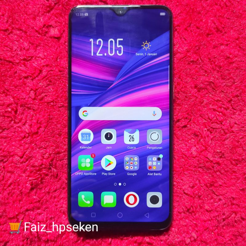 Oppo F9 (4G) Ram 4/64 Handphone Android Second Murah Berkualitas Siap pakai