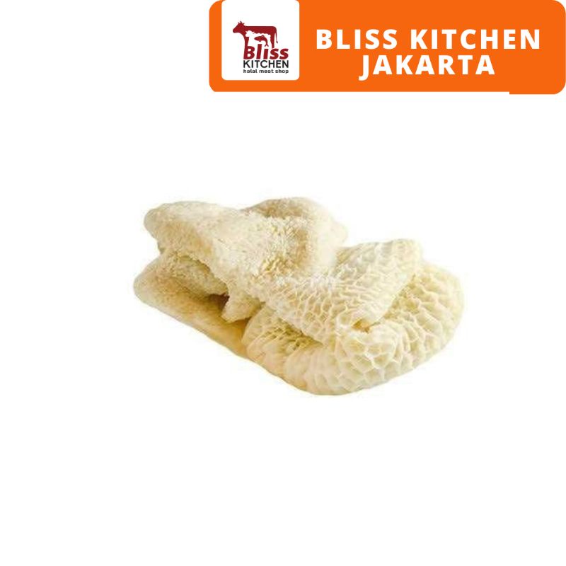 

Beef Tripe / Babat Sapi / Daging Sapi Babat Putih 500gr