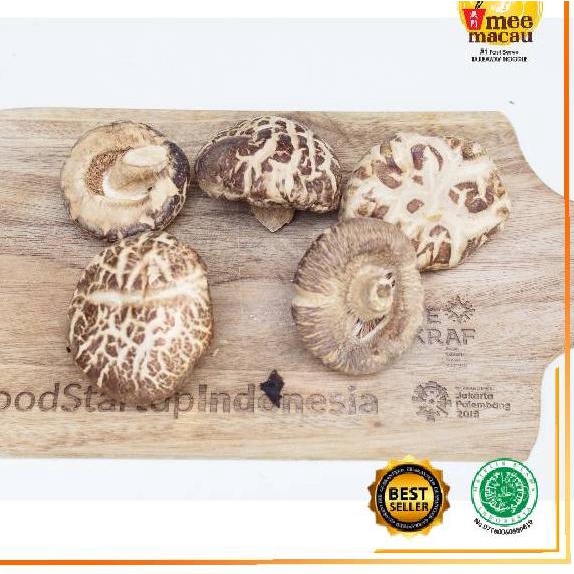 

Big Promo Jamur Shitake Hioko Payung Xiangku | Xiangkhu Kering Dried Dry Mushroom | 65 Gram ゾ