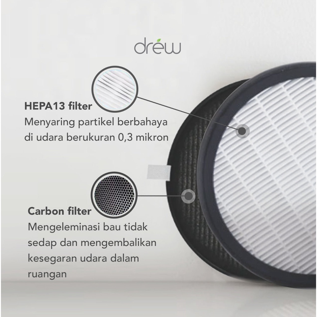 [PROMO] Drew Air Purifier Pure 1 White Putih