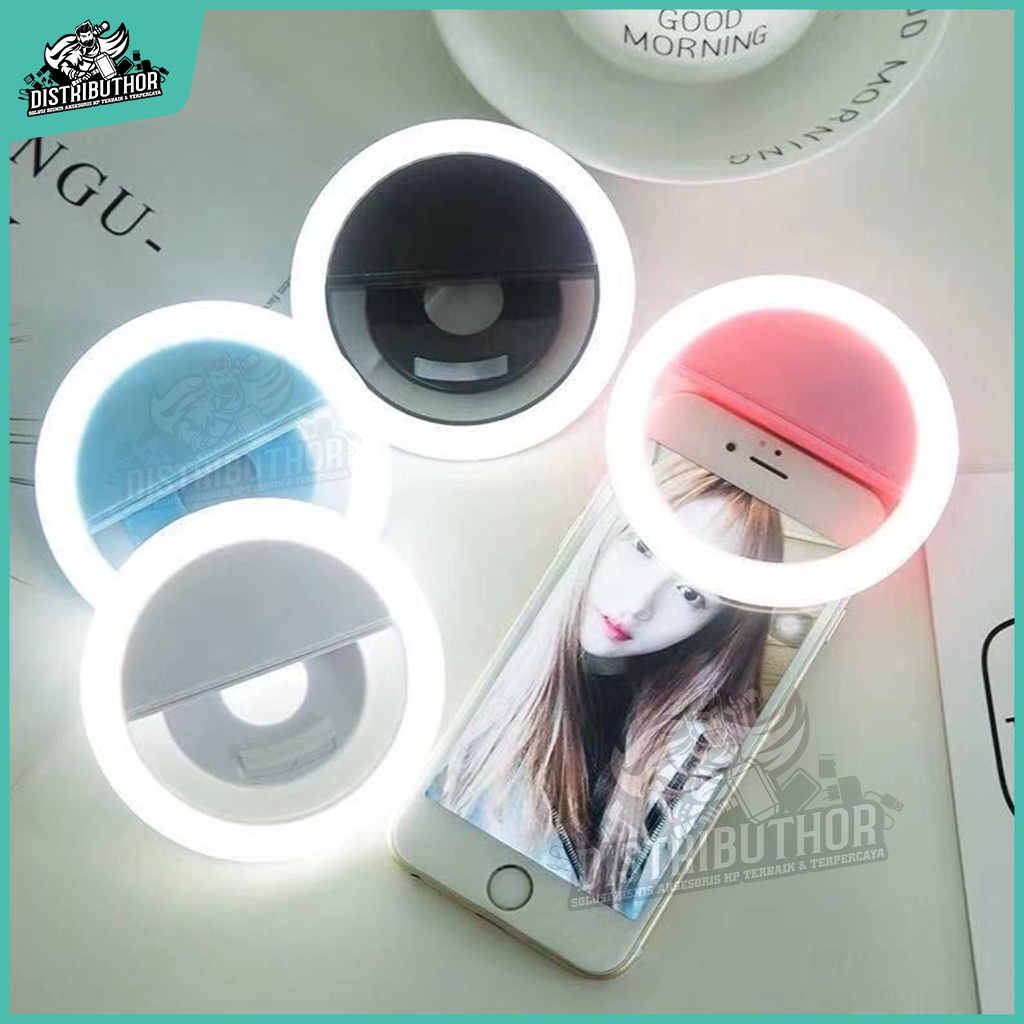 Ring Light Mini 15 Warna Lampu Ring Light Selfie LED RG 01
