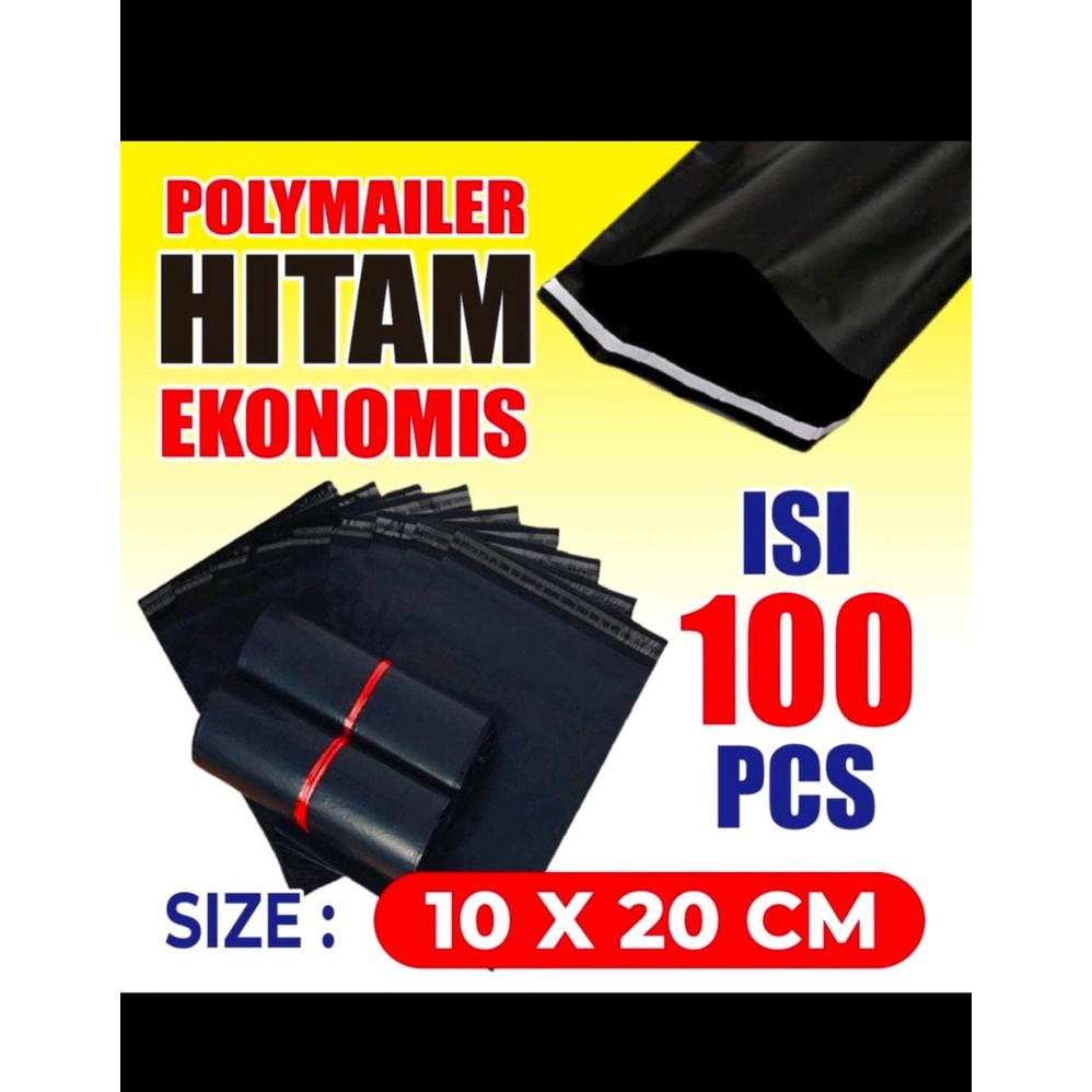 

Plastik Polymare 10x20cm ECONOMIS isi 100pcs plastik packing modern