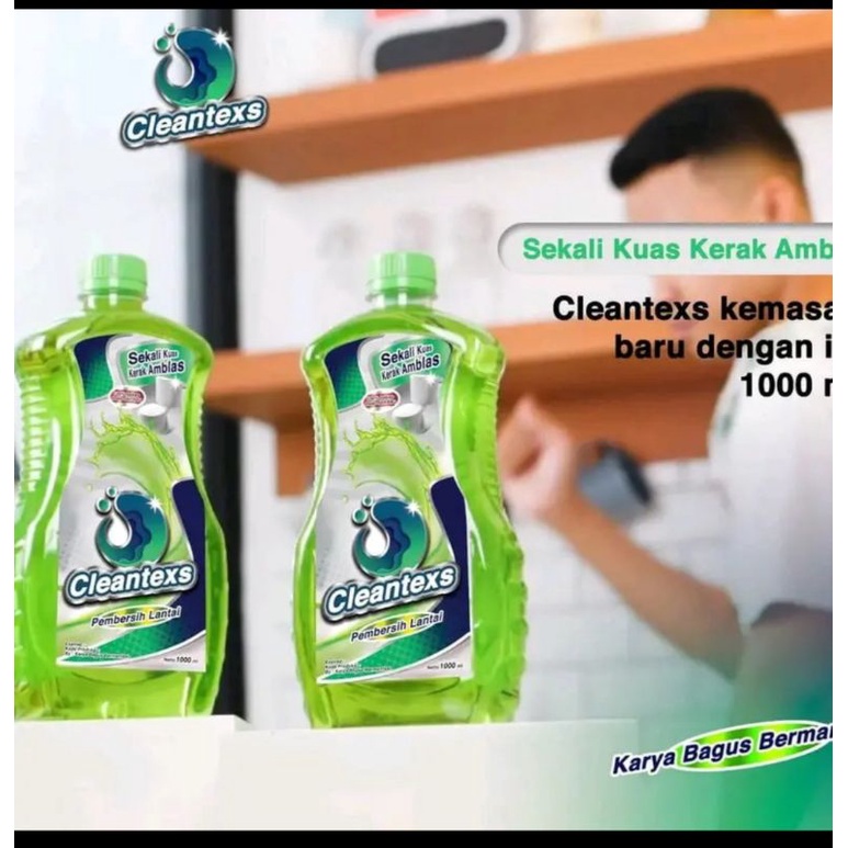 cleantexs pembersih kamar mandi / pembersih kerak kamar mandi 1000 ml