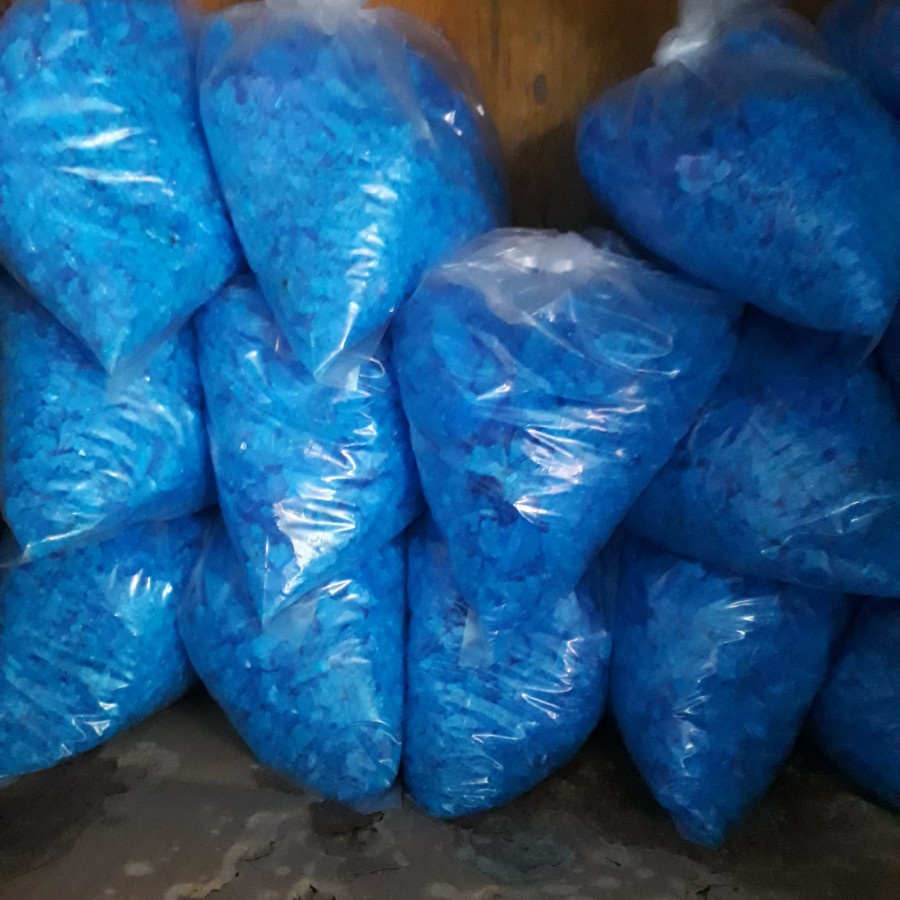 Terusi Anti Lumut Kolam Kemasan 1kg | Obat Pembiru Kolam Renang / Terusi Kolam Renang