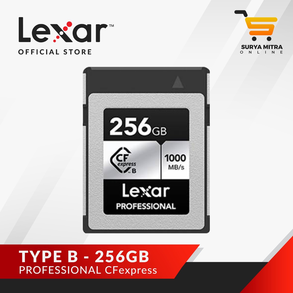 Lexar Professional CFexpress Type-B card Silver Series - 256GB