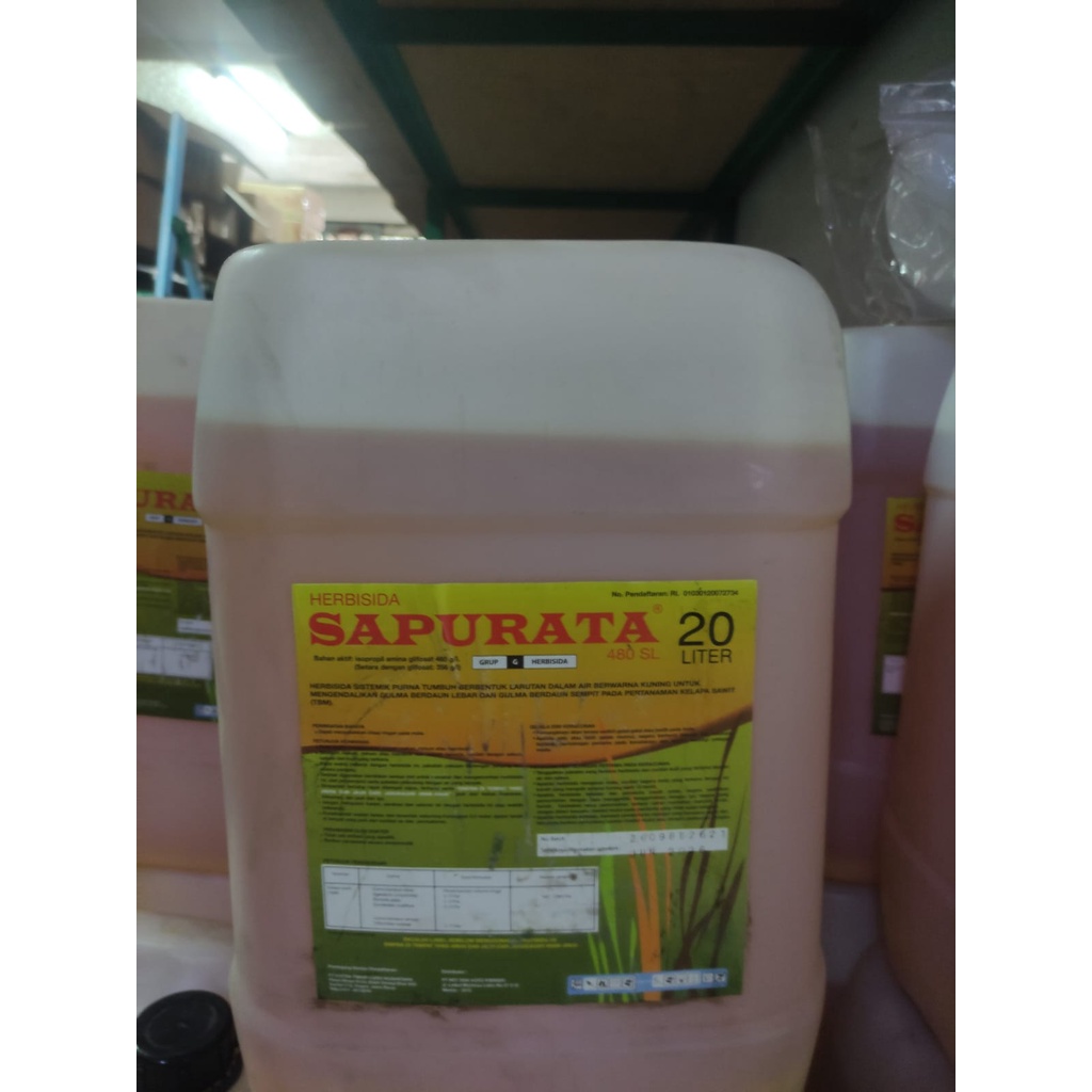 SAPURATA 480SL 20L HERBISIDA