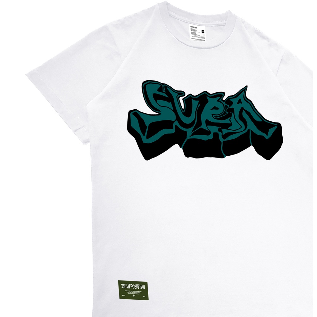 Sura Positiva - Tshirt (Irish) White Green