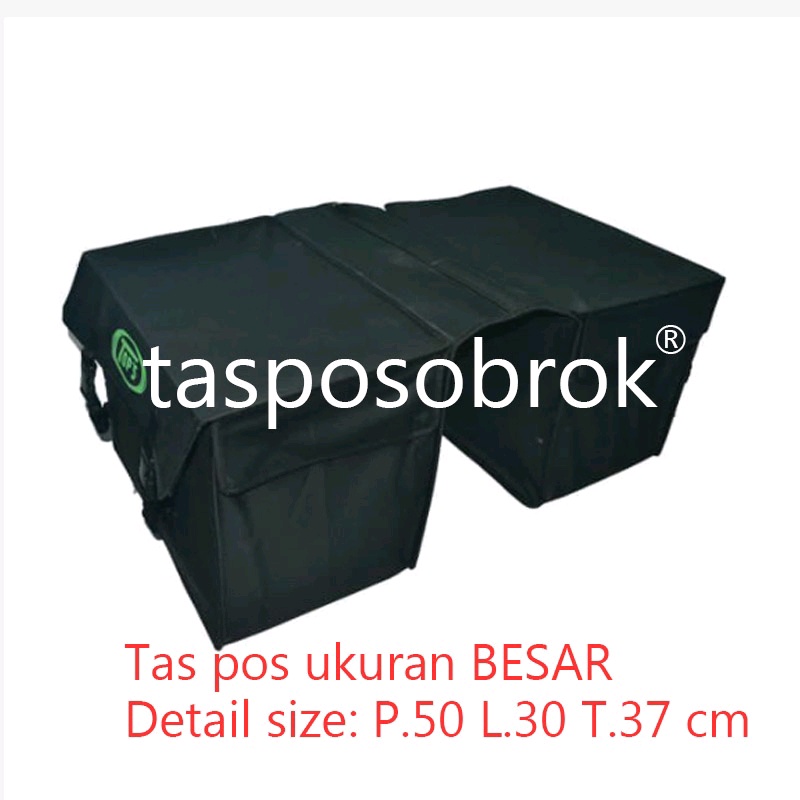 Terlaris Tas Motor Kurir Pos Murah Anti Air SIZE BESAR Tas Pos Besar Waterprof