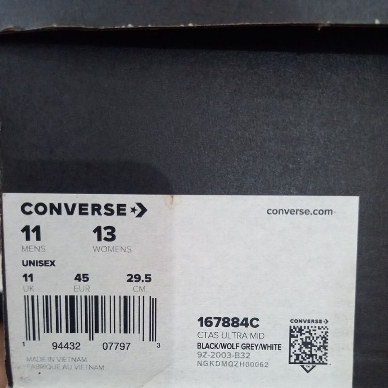 Sepatu Converse Ctas Ultra Mid 167884C