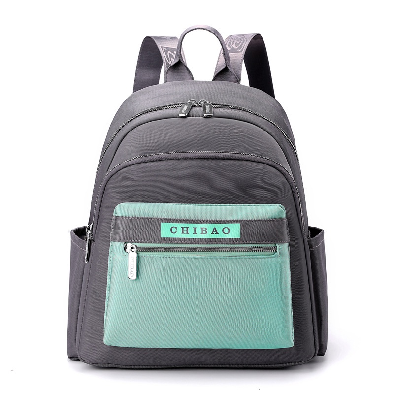 TAS RANSEL WANITA CHIBAO GREY TOSCA ANTI AIR TA685G3 IMPORT KOREA BACKPACK CEWEK LABORDA PUNGGUNG GENDONG BRANDED SEKOLAH KULIAH KERJA BATAM PREMIUM REMAJA KEKINIAN LUCU SIMPLE