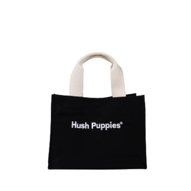Hush Puppies Canvas Tote Bag S In Black
