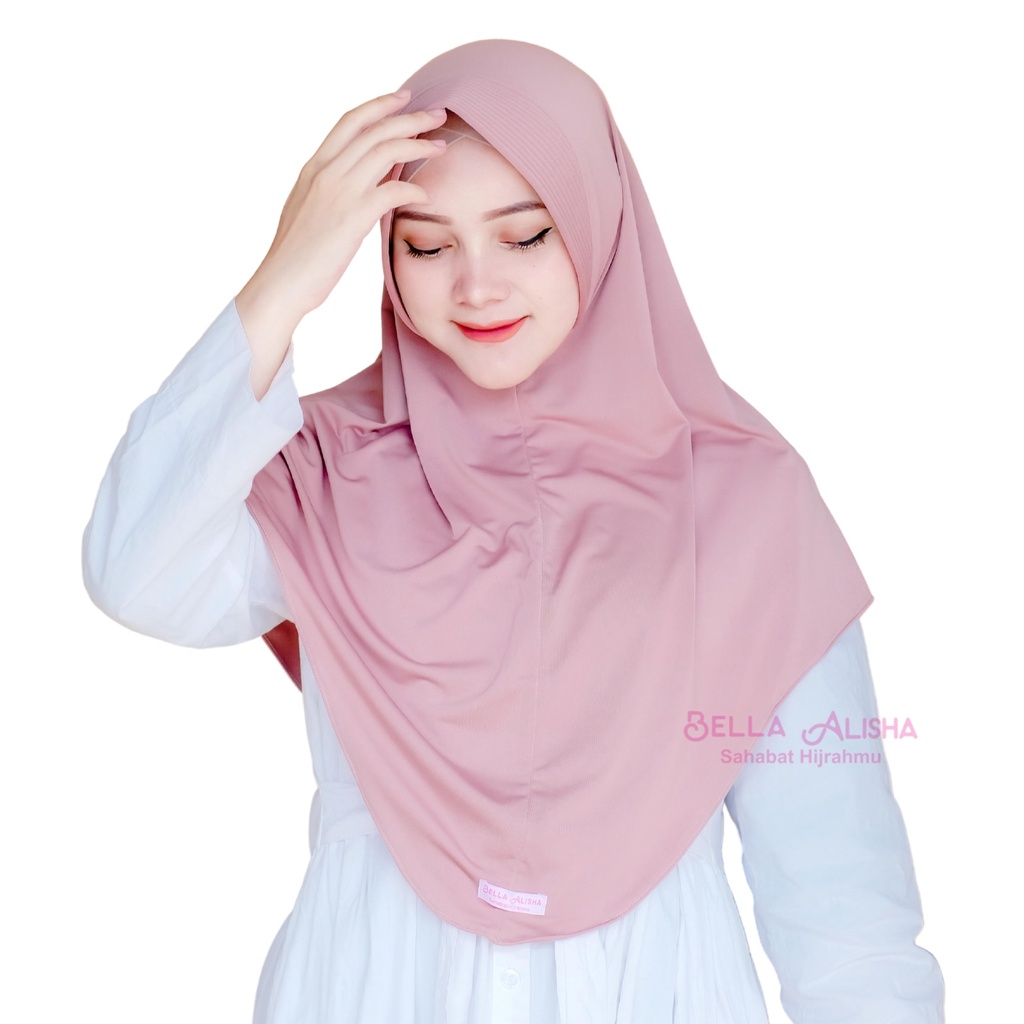 Hijab Instan Bergo Hamidah Jumbo