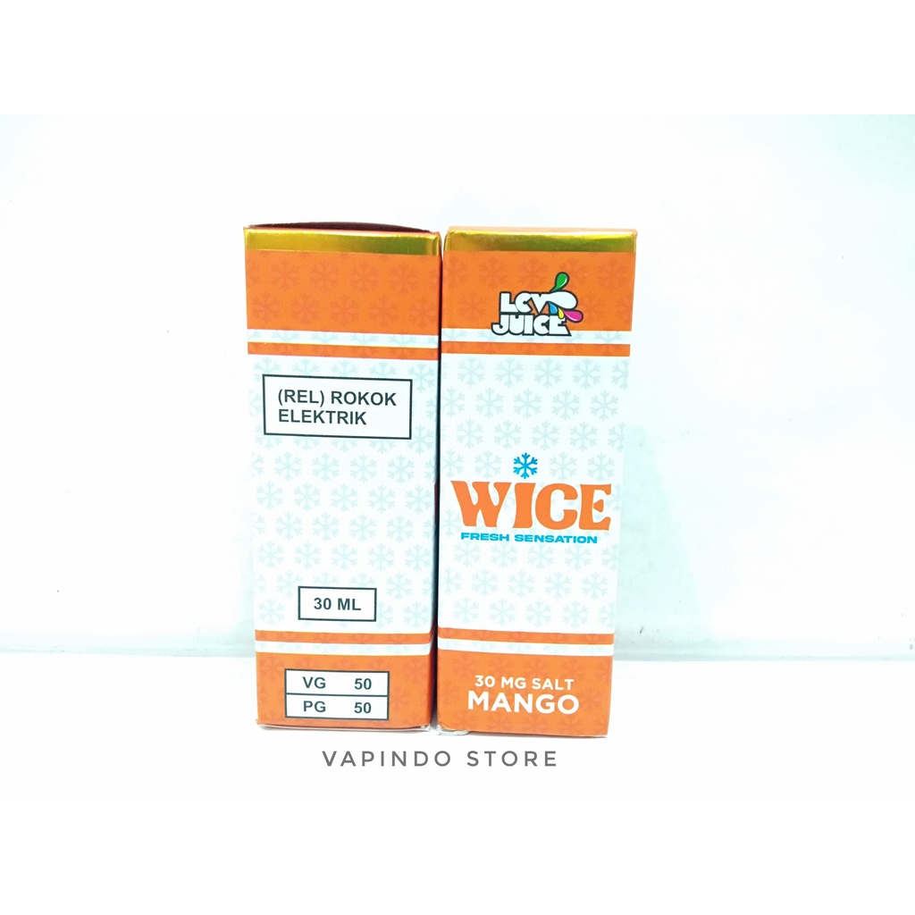 SALT LCV WICE MANGO SALTNIC 30ML NIC 30MG BY LCV JUICE