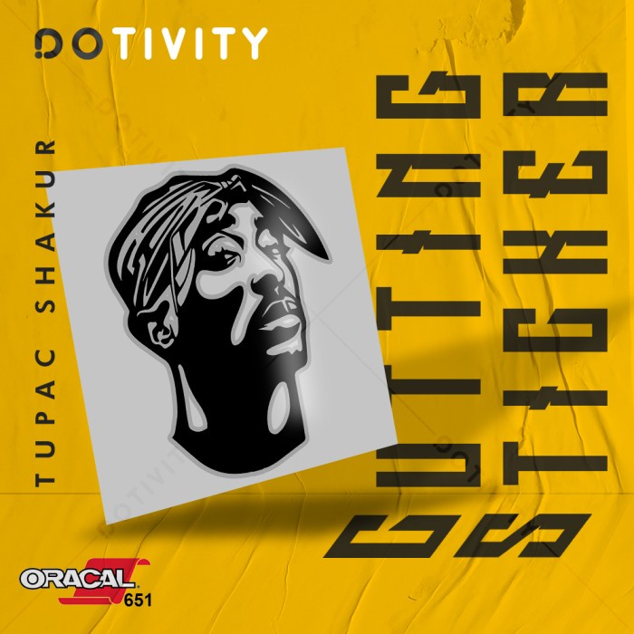 

Cutting Sticker TUPAC SHAKUR