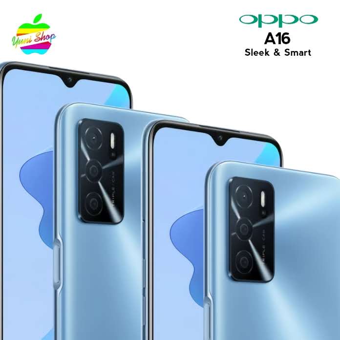 OPPO A16 4/64GB GARANSI 1 TAHUN