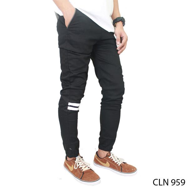 Chino Long Pants Stretch Biru Dongker – CLN 1083