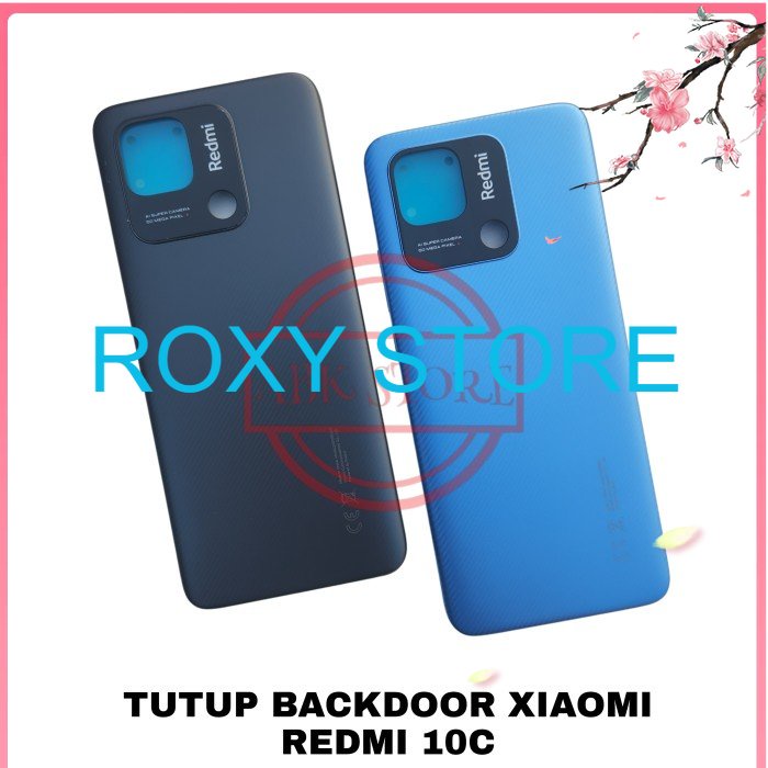 TUTUP BELAKANG BACKDOOR BACKCOVER BACK CASING XIAOMI REDMI 10C