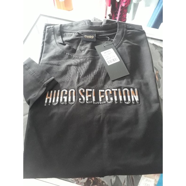 baju kaos lengan panjang hugo selection