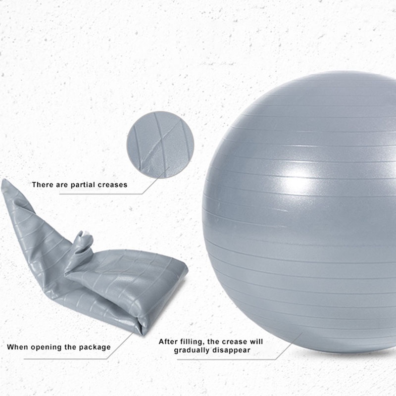 【25 cm  Pompa Gratis】Yoga Mini Ball/Bola Pelatihan Yoga/Bola Yoga Fitness Pilates/Small Yoga Ball