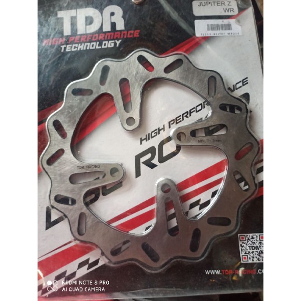 Piringan cakram TDR MX king Vixion Sonic Satria Fu GSX Jupiter Vega ZR MX 135 NJMX Jupiter Z1 CBR CB 150 R15 Old Xabre Tiger Supra GTR Karisma Supra 125 Supra Fit Revo lama depan belakang TDR