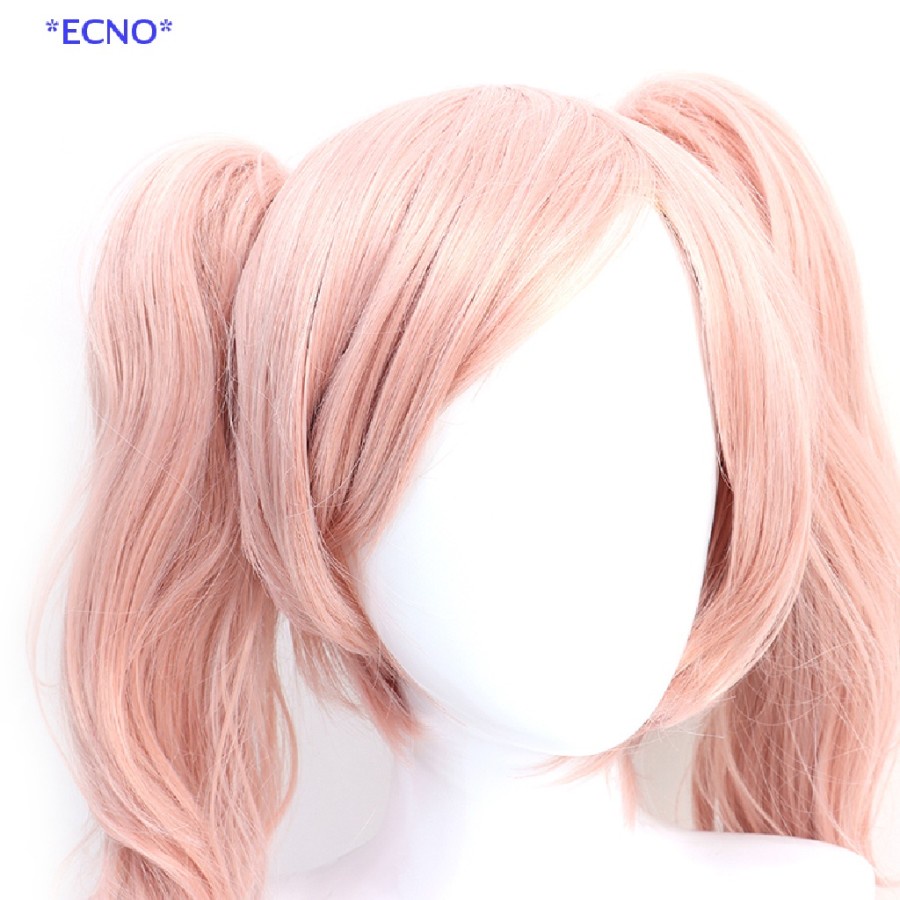 Wig Panjang Keriting Pink Anime