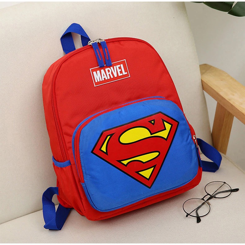 TAS RANSEL ANAK  | TAS ANAK | TAS ANAK PEREMPUAN | TAS RANSEL SEKOLAH SD MOTIF SUPERHERO ANAK LAKI-LAKI 6 - 10 TAHUN