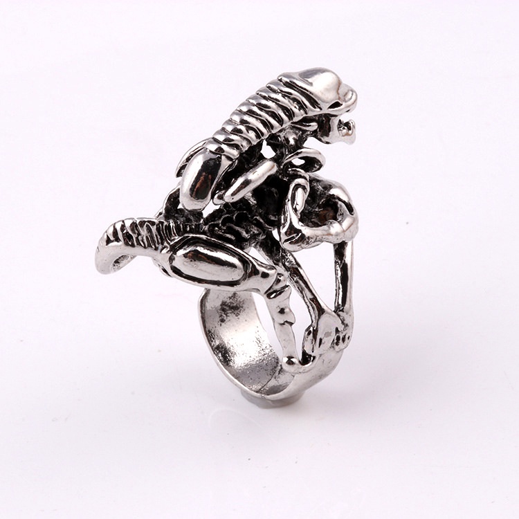 Cincin Jari Telunjuk Gaya retro punk Eropa Amerika Untuk Aksesoris Pria