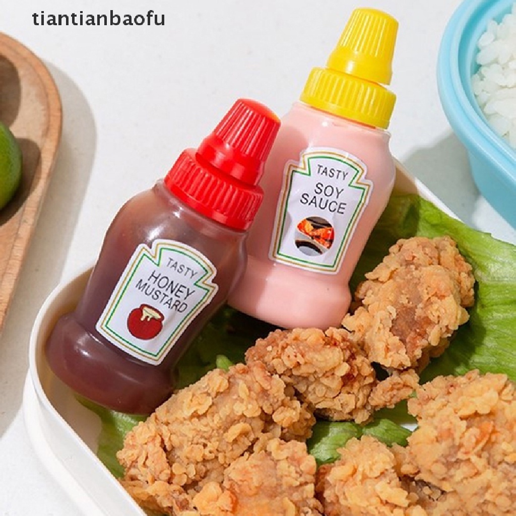 1 Pc Botol Wadah Saus Madu Salad Kecap Mini Portabel