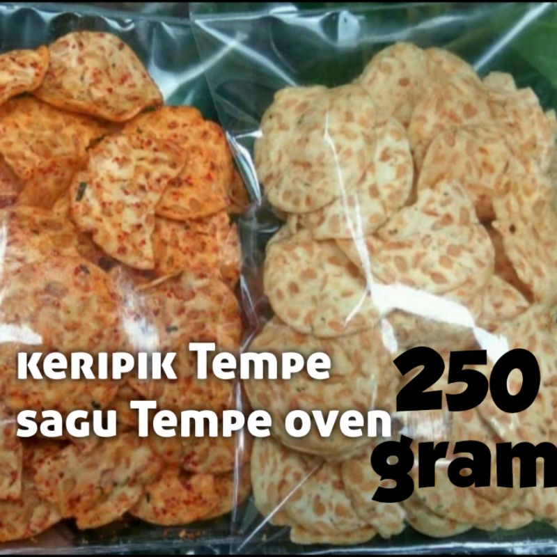

keripik tempe sagu / tempe oven 250 gram